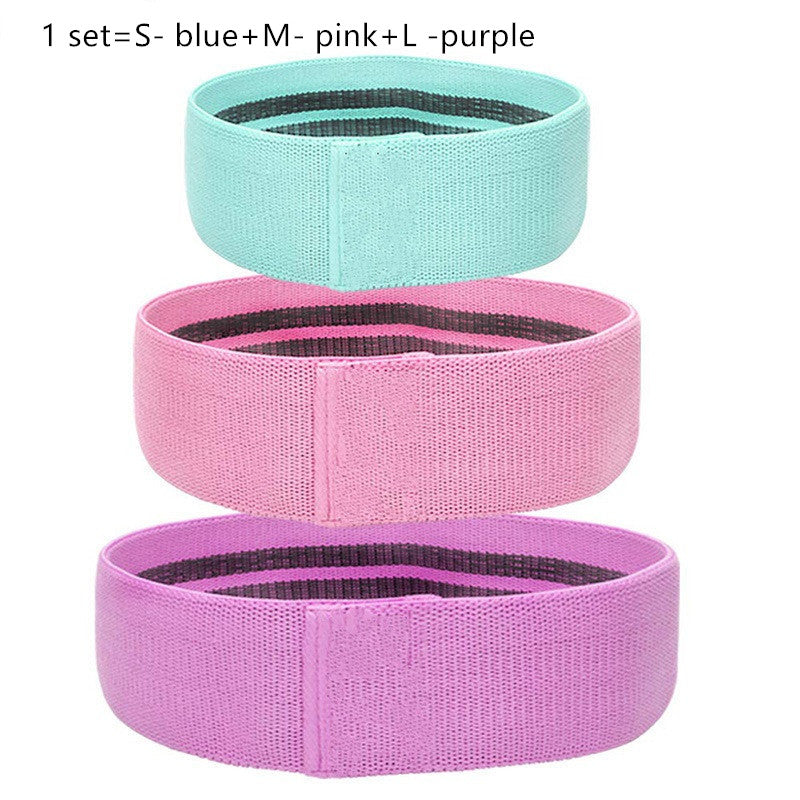 Elastic Resistance Band Hip Circle for Fitness and Yoga