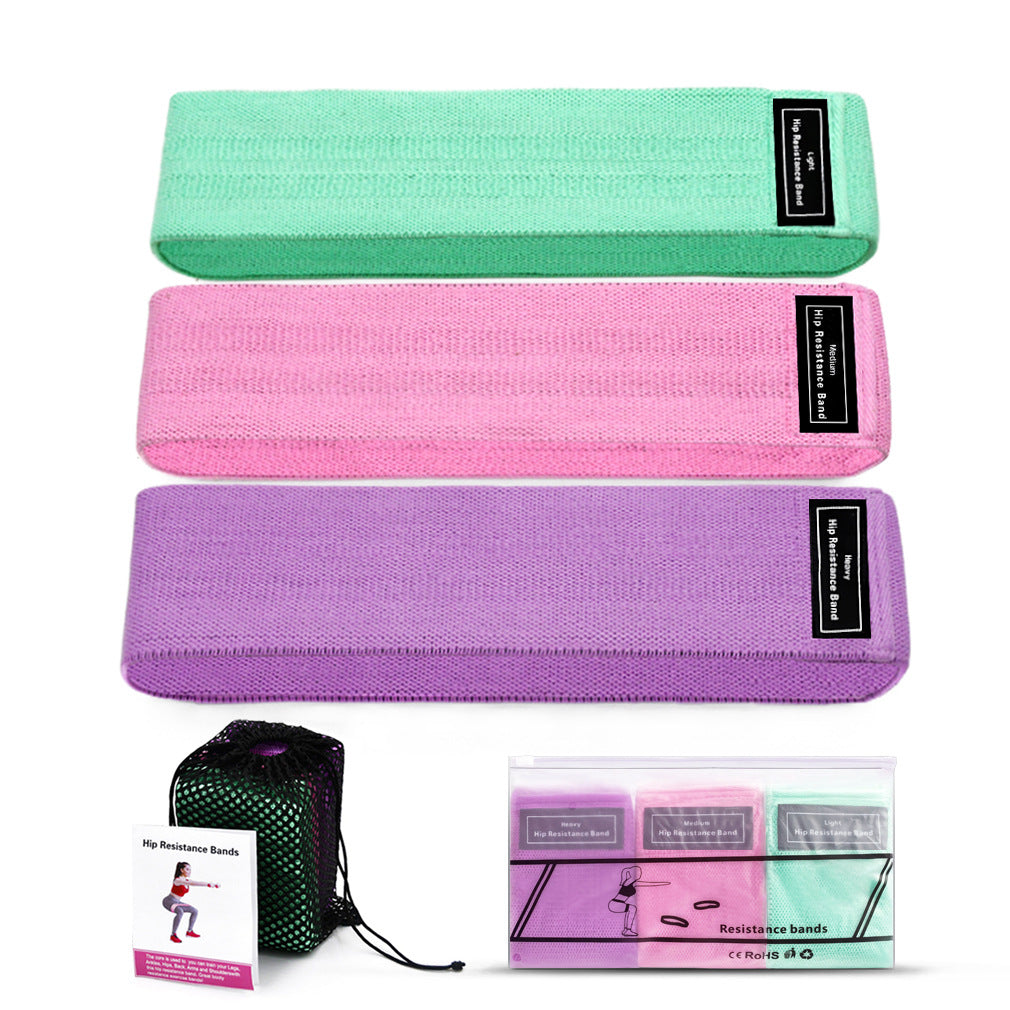 Elastic Resistance Band Hip Circle for Fitness and Yoga