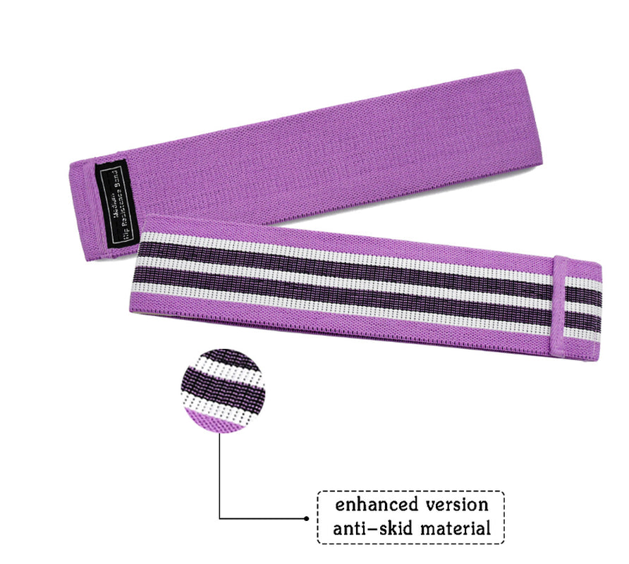Elastic Resistance Band Hip Circle for Fitness and Yoga