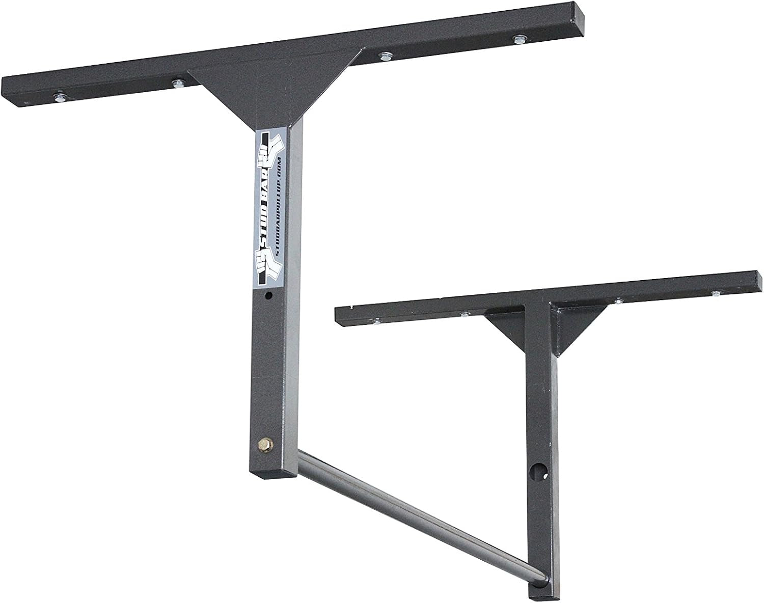 Professional Grade Heavy Duty Pull-Up Bar for Ceiling or Wall Mounting, 600 lb Capacity, Standard Size for 9-Foot Ceilings