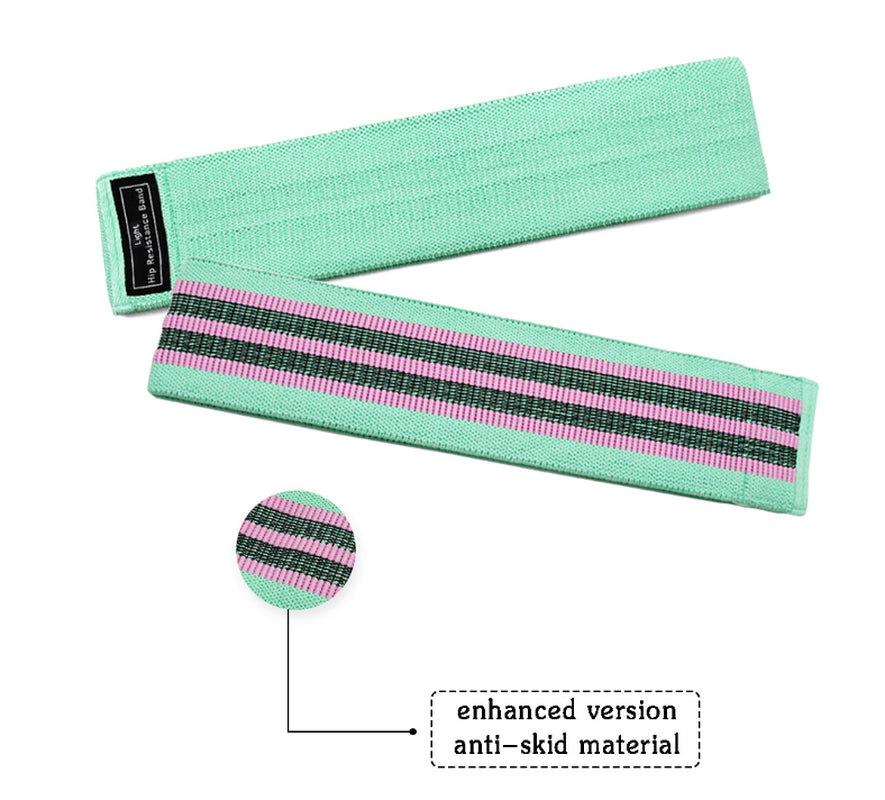 Elastic Resistance Band Hip Circle for Fitness and Yoga