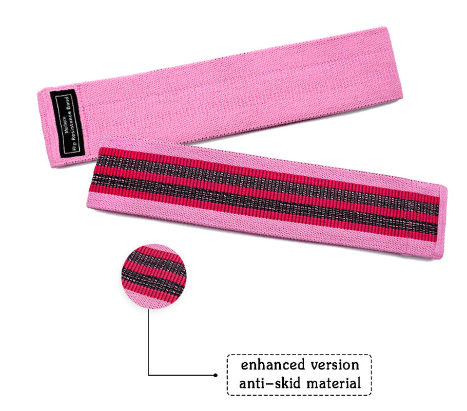 Elastic Resistance Band Hip Circle for Fitness and Yoga