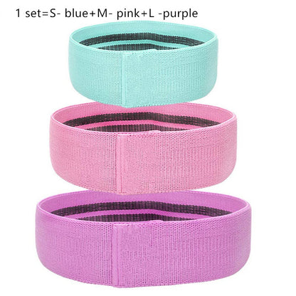 Elastic Resistance Band Hip Circle for Fitness and Yoga